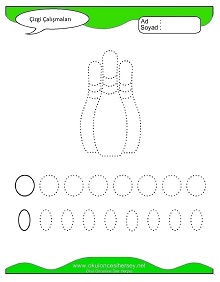 Çizgi Çalışma Sayfaları